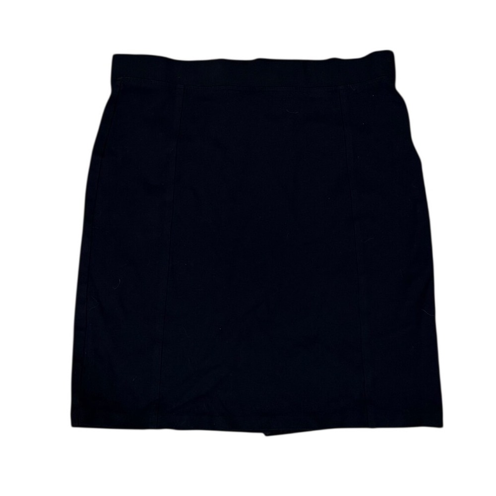 Slimming NYDJ "Lift Tuck Technology" Black Pencil Skirt Womens XL
